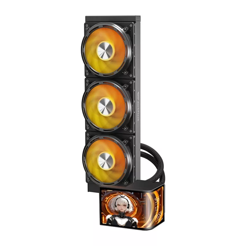 DarkFlash UV360 cooler para CPU, preto