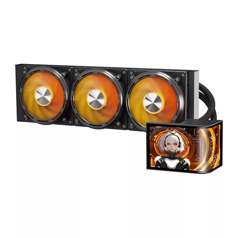 DarkFlash UV360 cooler para CPU, preto