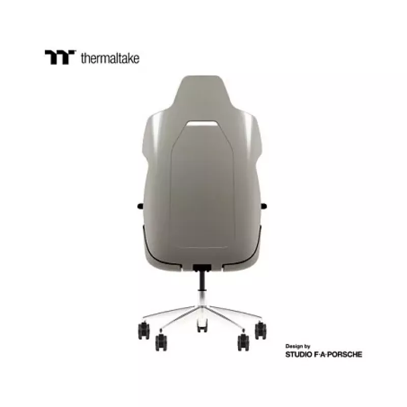 Cadeira gaming Thermaltake ARGENT E700 Ice Grey Metallic Alcantara Leather