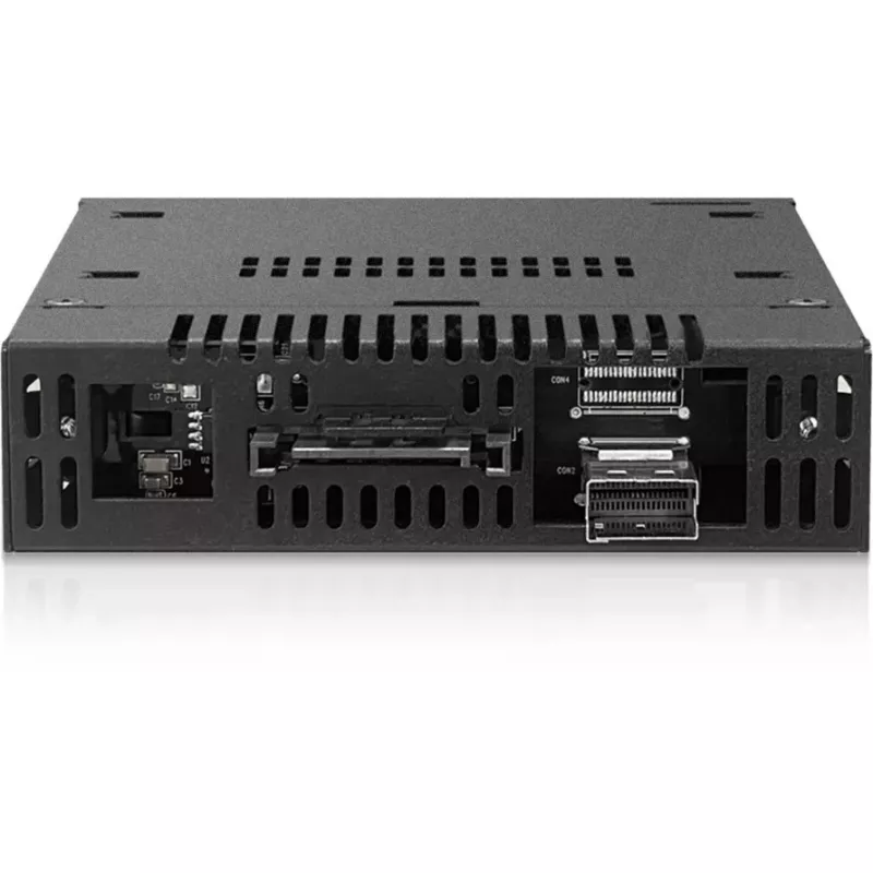 Rack móvel para SSD M.2 PCIe NVMe ICY DOCK ToughArmor MB833MK-B V2 em metal maciço