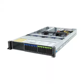 Servidor rack 2U barebone GIGABYTE R283-ZF1-AAL1 Rev. 3.x, socket duplo SP5, AMD EPYC 9004, 24x DDR5, 24x 2,5