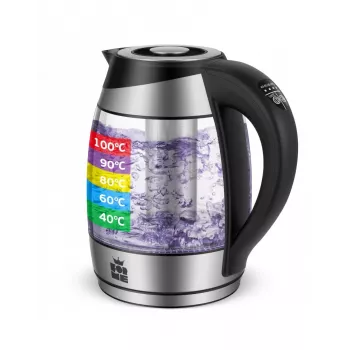 Chaleira sem fios ForMe FKG-488 1,8 L prateado/preto