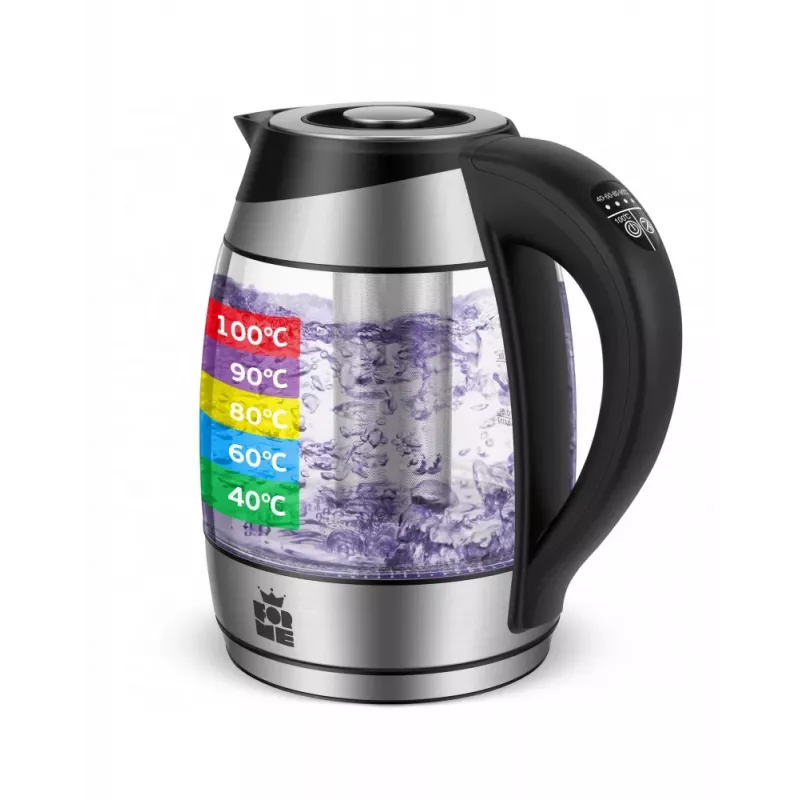 Chaleira sem fios ForMe FKG-488 1,8 L prateado/preto