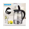 Chaleira sem fios ForMe FKG-458 1,8 L aço inoxidável / preto