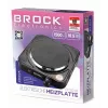 Brock EP 100 BK placa elétrica individual, 1500 W, preto