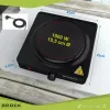 Brock EP 100 BK placa elétrica individual, 1500 W, preto