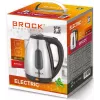 Brock WK 0601 SS chaleira elétrica, 1,8 L, 1500 W, aço inoxidável