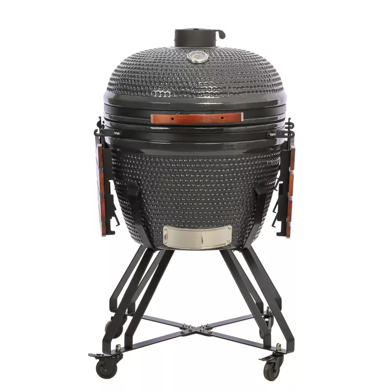 Grelhador Kamado TunaBone Classic 26 polegadas tamanho XL cinzento-escuro