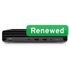 HP Renewed grau B ProDesk 800 G6 computador de secretária, Intel Core i5-10500, 16 GB RAM, 256 GB SSD, Intel UHD Graphics 630, Windows 11 Pro
