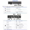 PC mini de secretária HP ProDesk 400 G2 DM recondicionado, Intel Core i3-6100T, 8GB RAM, 128GB SSD, Windows 11 Home, grau B