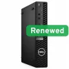 DELL OptiPlex 7080 Micro recondicionado grau A Intel Core i5-10500T 16GB RAM 256GB SSD Intel UHD Graphics 630 Windows 11 Pro