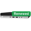 Mini PC HP EliteDesk 800 G4 recondicionado, Intel Core i5-8500T, 8GB RAM, 256GB SSD, Windows 11 Pro