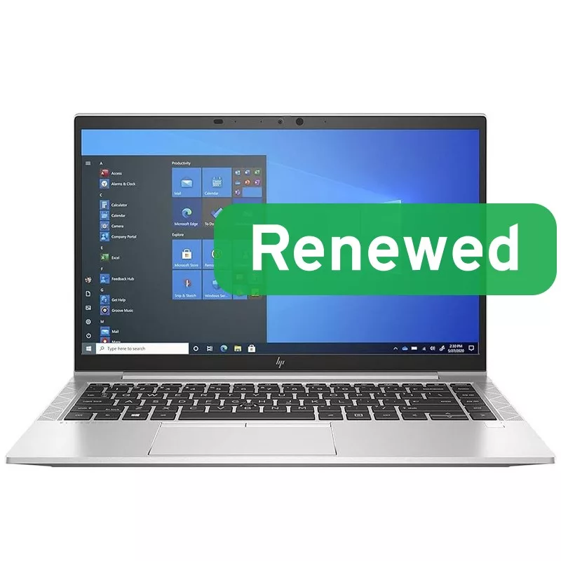 Portátil HP EliteBook 840 G8 recondicionado 14 polegadas, Intel Core i5-1145G7, 16 GB RAM, 512 GB SSD, Intel Iris Xe Graphics, Windows 11 Pro, teclado nórdico, grau B