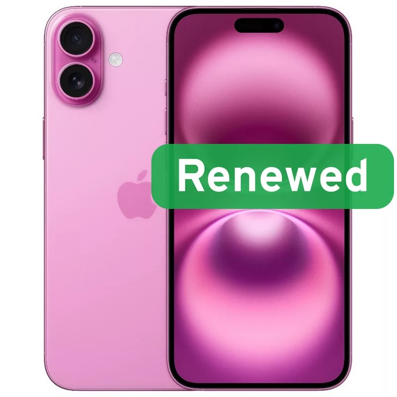 Apple iPhone 16 Plus 128 GB rosa 6,7 polegadas 5G recondicionado grau C