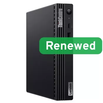 PC de secretária Lenovo ThinkCentre M70q Gen 2 recondicionado grau A Intel Core i5-11400T 8GB 256GB SSD Intel UHD Graphics 630 Windows 11 Pro Tiny