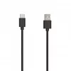 SEEK TOTI USB-A para Type-C, cabo de dados PVC 1m 3A, preto