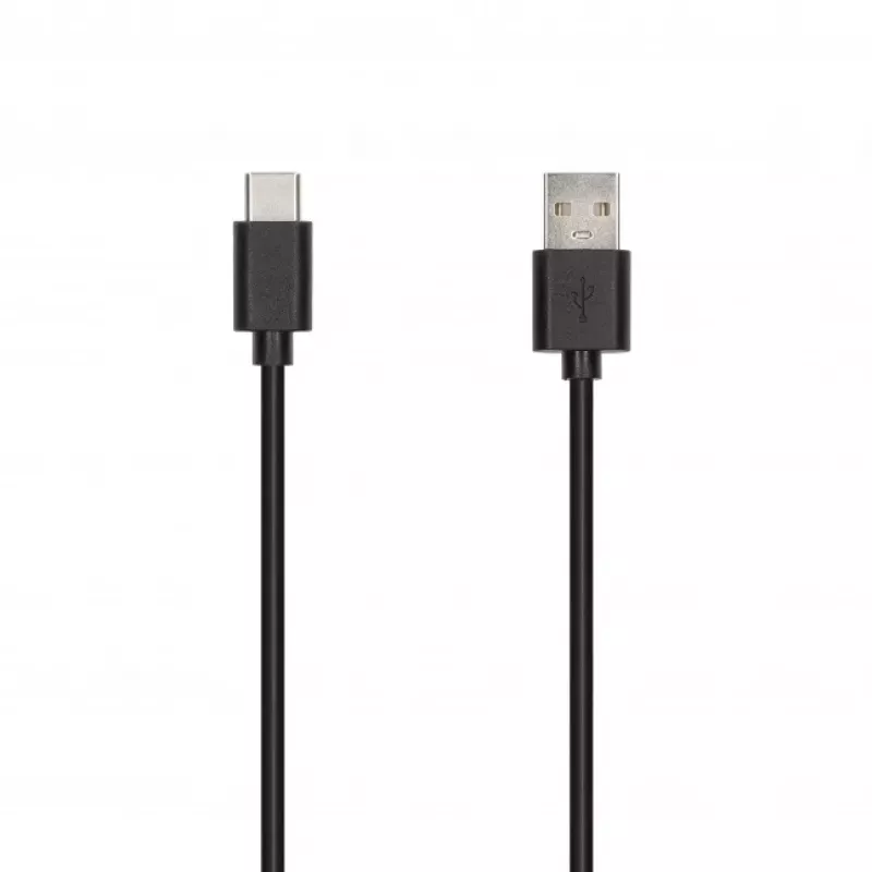 SEEK TOTI USB-A para Type-C, cabo de dados PVC 1m 3A, preto