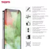 TOTI Película de vidro temperado 2D Full Cover para iPhone 13/13 Pro/14/16e, Transparente