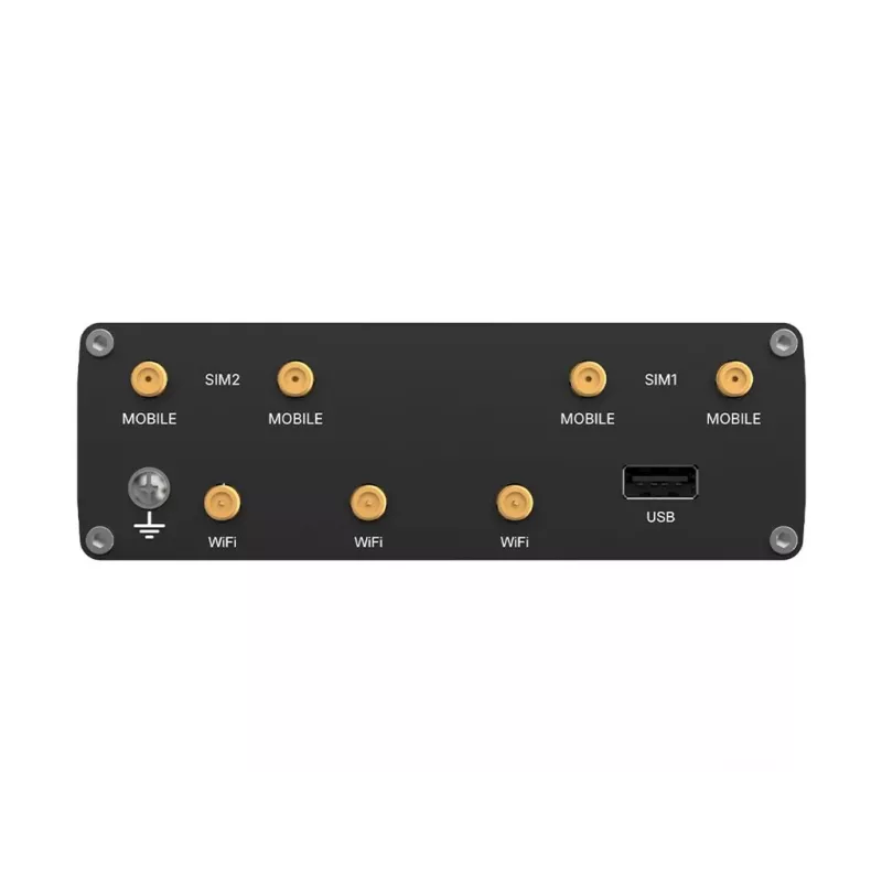 Teltonika RUTC42 4G LTE Wi-Fi 6 router edge de modem duplo