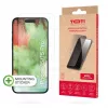 TOTI Película de vidro temperado 2D Full Cover para iPhone 15/15 Pro Transparente