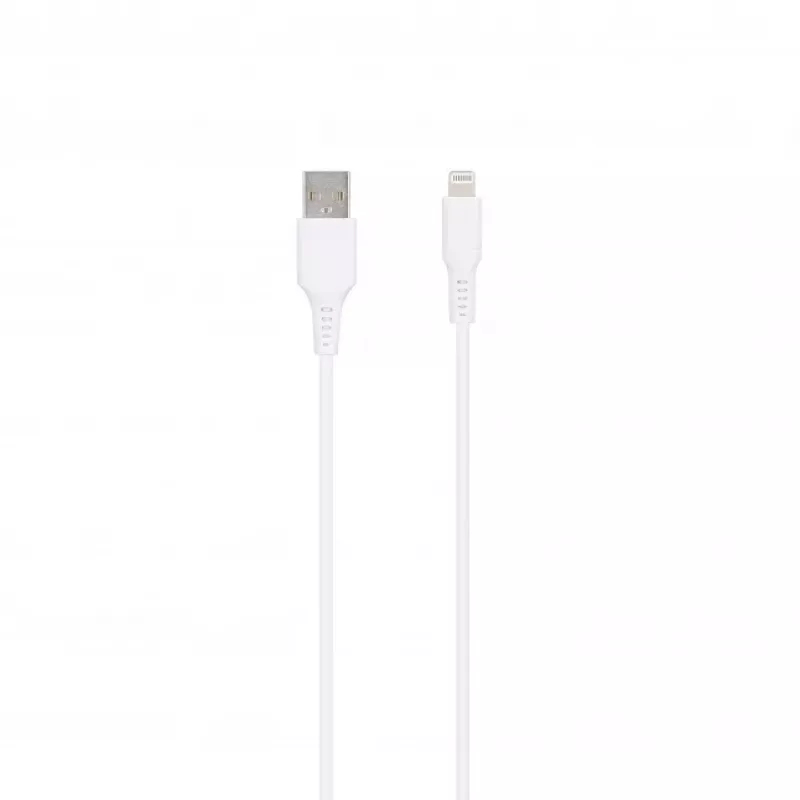 SEEK TOTI USB-A para Lightning, cabo de dados PVC 1m 2A (não MFI), branco