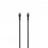 SEEK TOTI USB-C para USB-C 2m cabo entrançado 3A preto