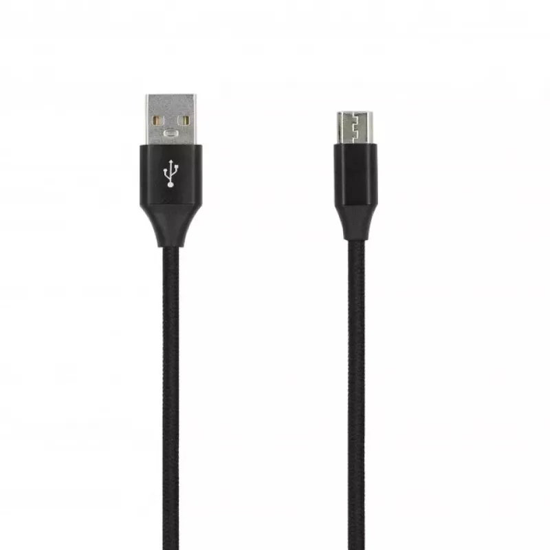 SEEK TOTI USB A para Micro USB, cabo entrançado 2m, 2A, preto