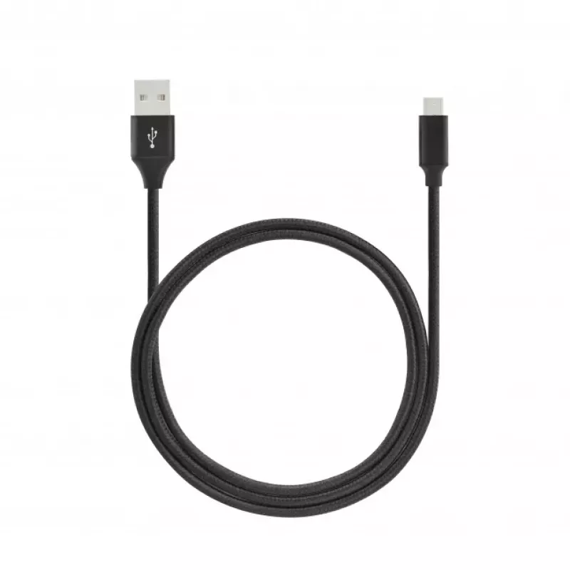 SEEK TOTI USB A para Micro USB, cabo entrançado 2m, 2A, preto