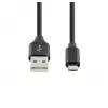 SEEK TOTI USB A para Micro USB, cabo entrançado 2m, 2A, preto