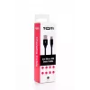 SEEK TOTI USB A para Micro USB, cabo entrançado 2m, 2A, preto
