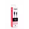 SEEK TOTI USB-A para USB-C cabo entrançado 2m 2A, preto/Space Grey