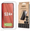 TOTI PREMIUM Película de vidro temperado 3D Full Cover para Samsung Galaxy S24+/S25+