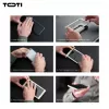 TOTI PREMIUM Película de vidro temperado 3D Full Cover para Samsung Galaxy S24+/S25+