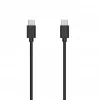 SEEK TOTI Carregador de parede 20W Type-C PD com cabo Type-C para Type-C, 1 m PVC 3A, preto