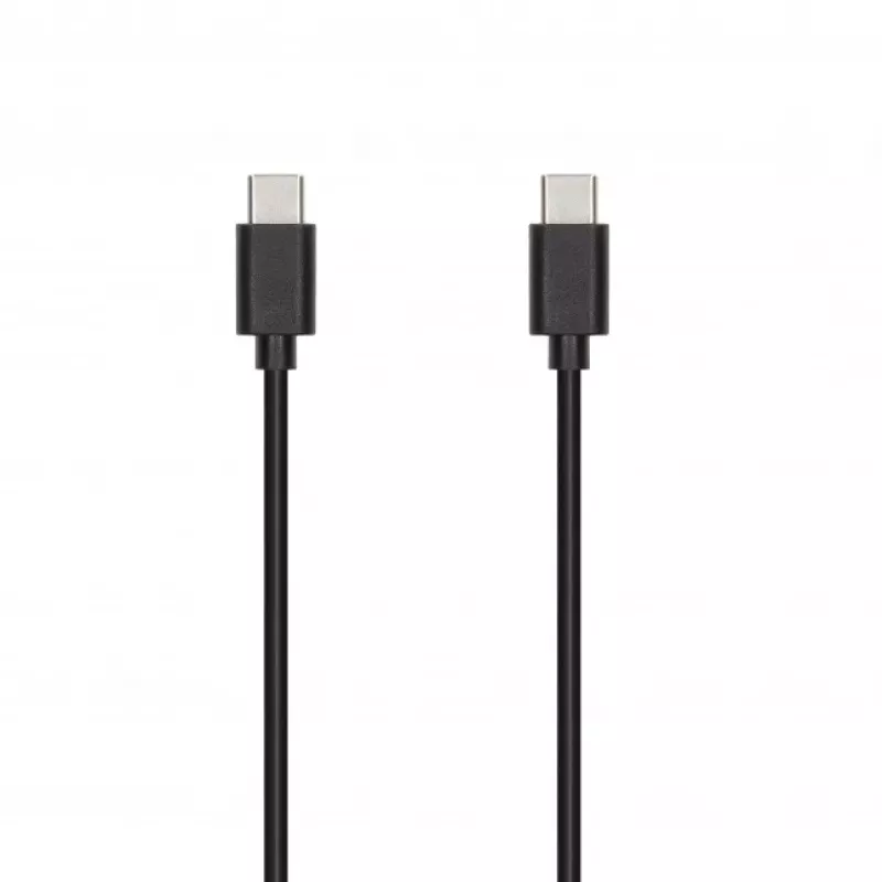 SEEK TOTI Carregador de parede 20W Type-C PD com cabo Type-C para Type-C, 1 m PVC 3A, preto