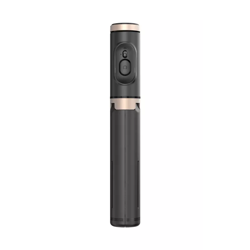 SEEK TOTI Pau de selfie com design oculto e tripé estável Q12, preto
