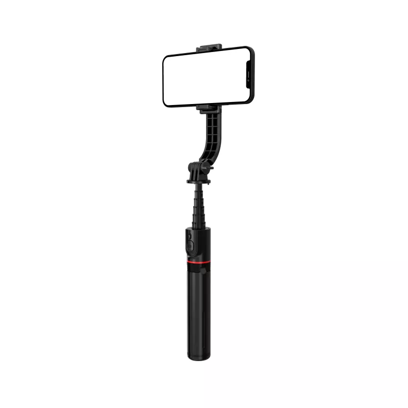 SEEK TOTI Pau de selfie com suporte de tripé leve L12-B, preto