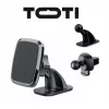 SEEK TOTI Suporte magnético quadrado para automóvel com montagem adesiva 3M, preto