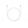 SEEK TOTI Cabo de silicone USB-C para USB-C 1m 3A branco