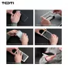 TOTI PREMIUM Película de Vidro Temperado Premium 3D Full Cover para Apple iPhone 16 Plus / 15 Plus