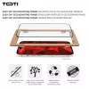 TOTI PREMIUM Película de Vidro Temperado Premium 3D Full Cover para Apple iPhone 16 Pro