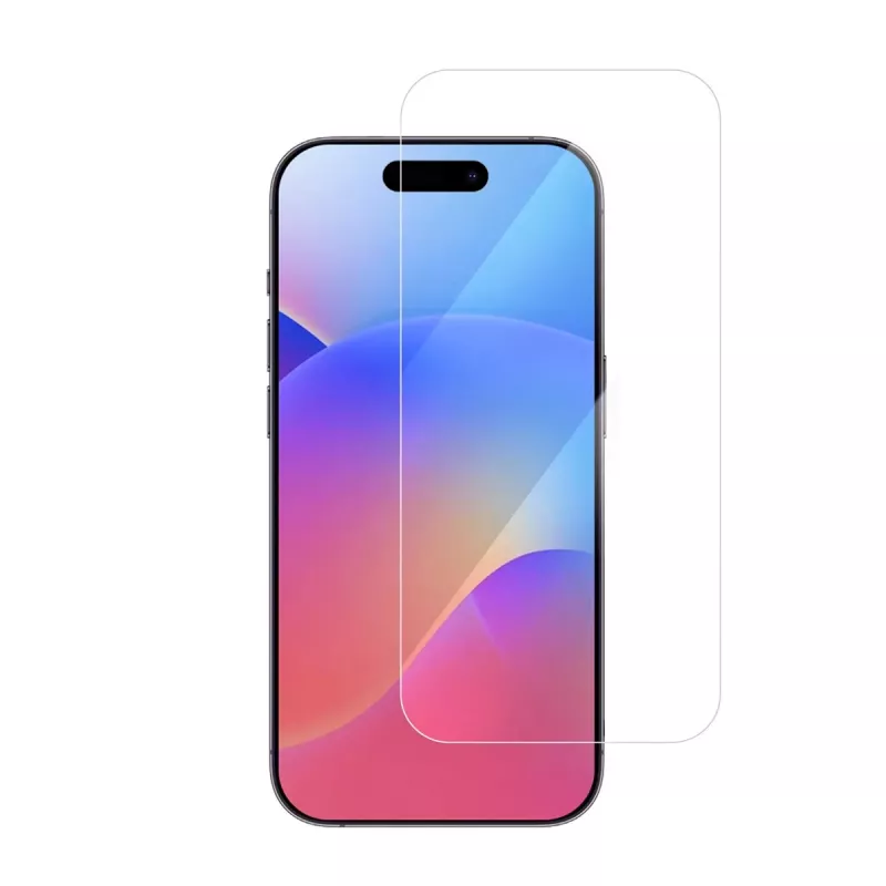 VAZOTEL Protetor de ecrã Crystal Clear para iPhone 16 Pro (pack de 2) - vidro temperado 9H