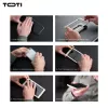 TOTI PREMIUM Película de Vidro Temperado Premium 3D Full Cover para Apple iPhone 17 Pro Max