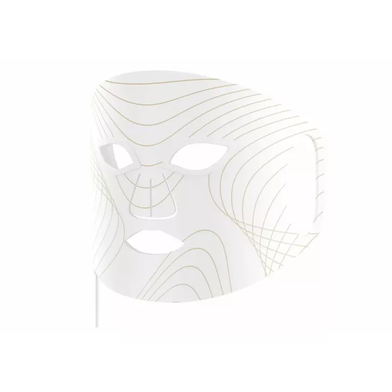 Lunni Máscara Facial LED de Silicone com 7 Cores e Luz Infravermelha Próxima Branca