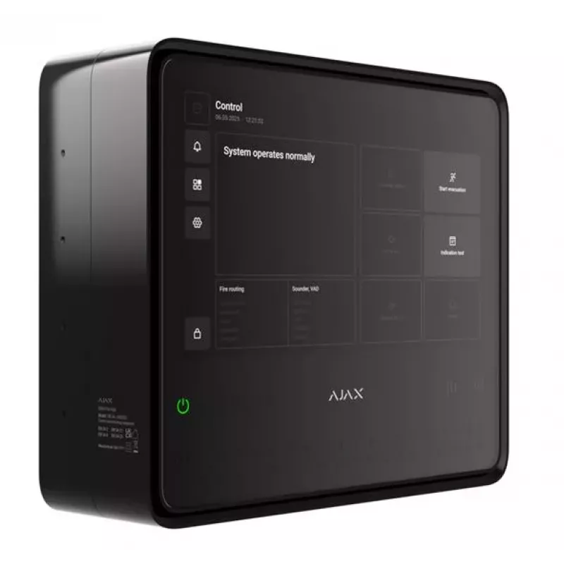 AJAX EN54 Fire Hub Jeweller - preto