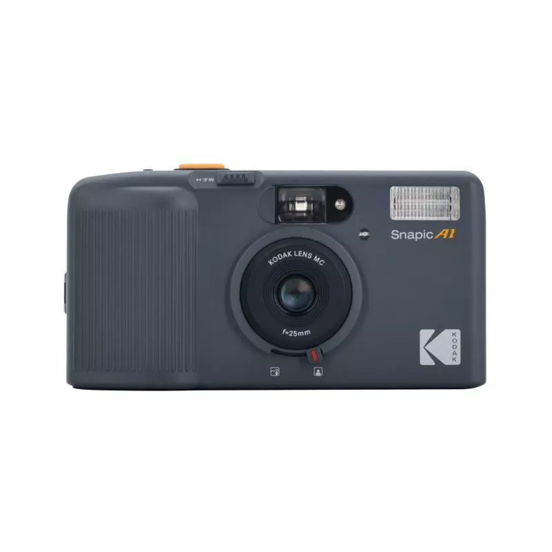 Máquina fotográfica de filme 35mm Kodak Snapic A1 cinzento