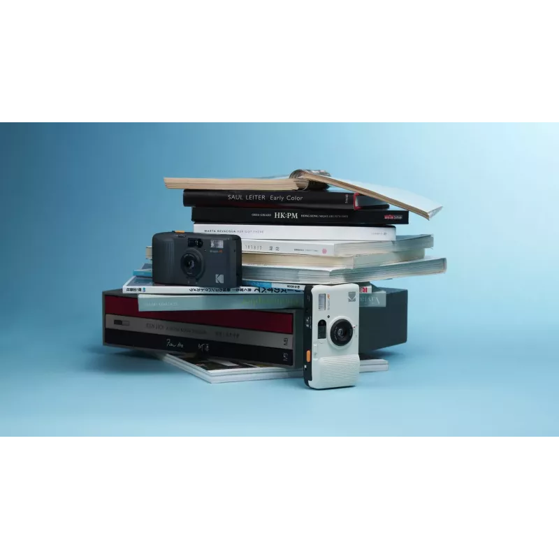 Máquina fotográfica de filme 35mm Kodak Snapic A1 cinzento