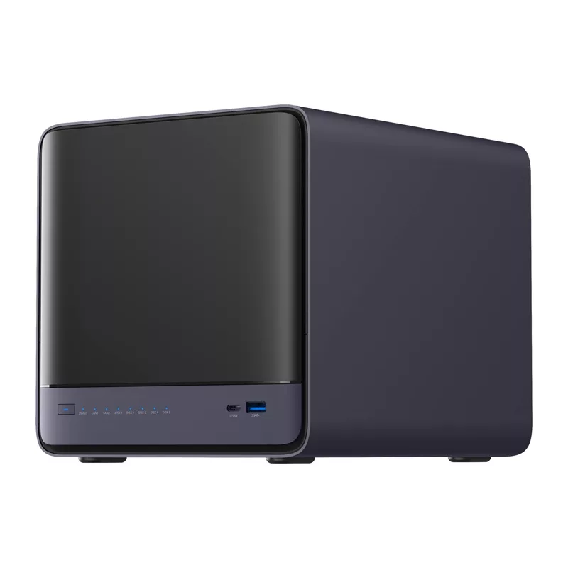 MINIS FORUM NAS N5 Air Ryzen H255 Mini PC (16GB RAM + 64GB armazenamento)