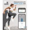 Fita métrica inteligente RENPHO - fita de medição corporal Bluetooth para IMC, cintura, ancas, braço, perna, peito - retrátil automaticamente, ecrã LCD, compatível com a app Renpho Health, Apple Health, Google Fit, Samsung Health - preto