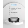 RENPHO Eyeris View massajador de olhos com calor, compressão, vibração, Bluetooth, USB-C, dobrável, cinzento